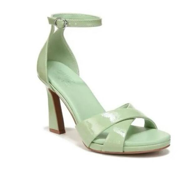 Naturalizer NWOB Mint Green Lizbeth Patent Dress Sandals Size 8.5 - Picture 1 of 8